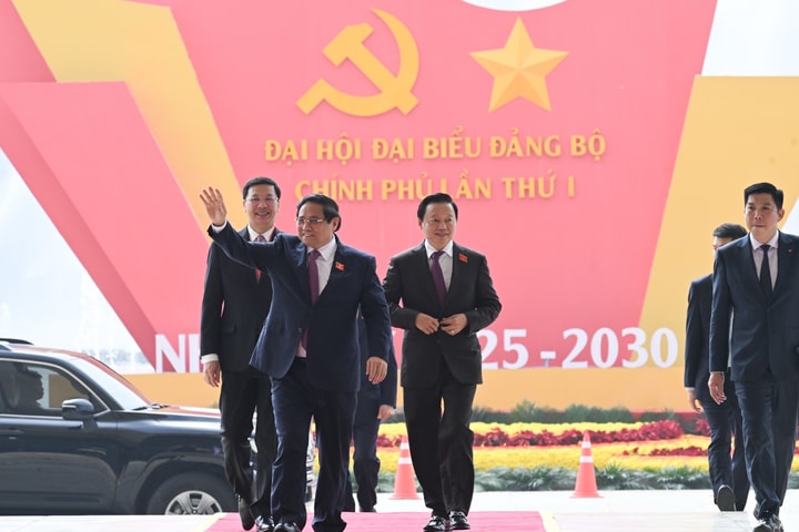 Đại hội Đảng bộ Chính phủ lần thứ I tiến hành phiên trù bị