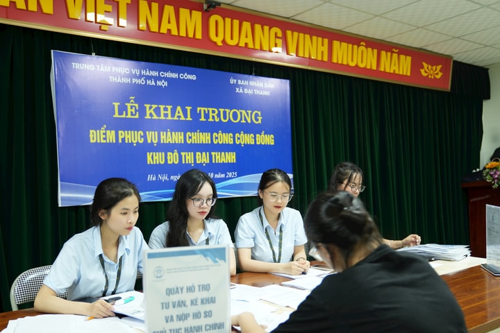 Hà Nội triển khai mô hình “Điểm Phục vụ hành chính công cộng đồng”