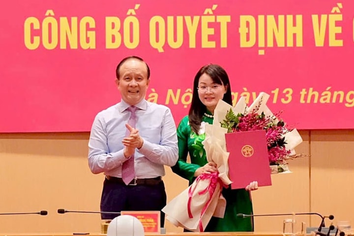 Đồng chí Phạm Thị Thanh Hương giữ chức vụ Phó Chánh Văn phòng Đoàn đại biểu Quốc hội và HĐND TP Hà Nội