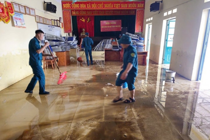 Chủ động phòng dịch bệnh truyền nhiễm sau bão, lũ