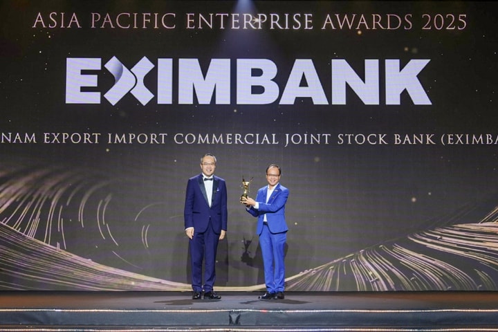 Eximbank được vinh danh “Doanh nghiệp xuất sắc châu Á” và “Doanh nghiệp tăng trưởng nhanh” tại APEA 2025