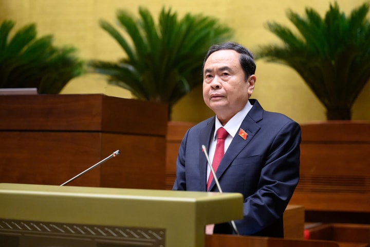 Chủ tịch Quốc hội Trần Thanh Mẫn: “Sự bứt phá đi lên của Hà Nội có ý nghĩa rất quan trọng không chỉ đối với Thủ đô”