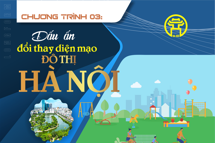 Chương trình 03: Dấu ấn đổi thay diện mạo đô thị Hà Nội