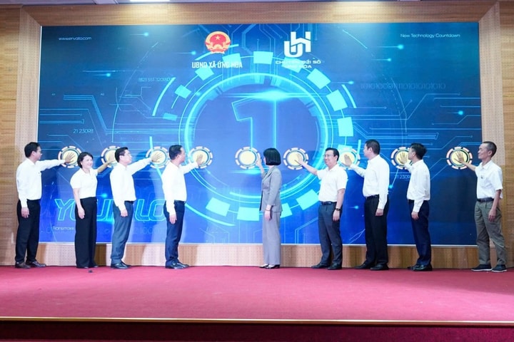 Ra mắt "Bản sao số xã Ứng Hòa" hướng tới chào mừng Đại hội đại biểu Đảng bộ thành phố Hà Nội