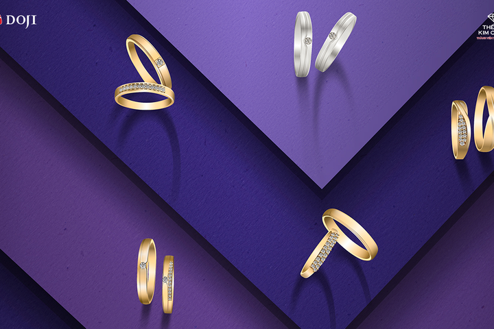 Cách chọn nhẫn cưới kim cương đúng điệu