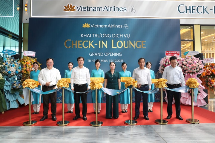 Lần đầu tiên, Vietnam Airlines ra mắt dịch vụ 5 sao tại sân bay Tân Sơn Nhất