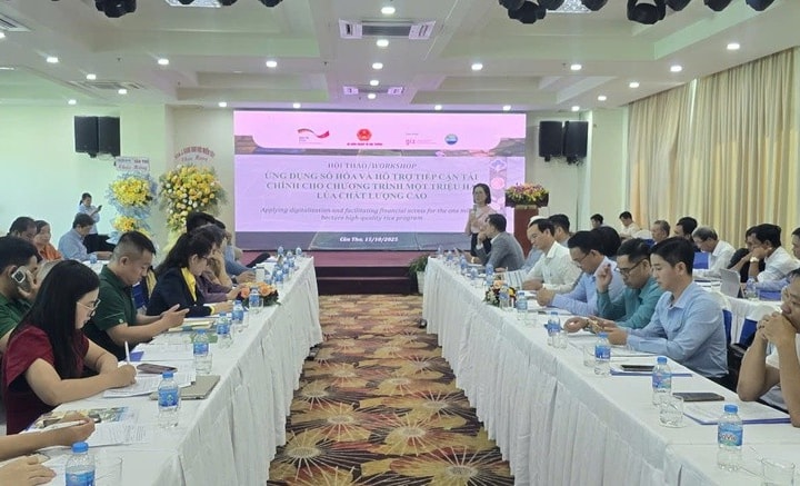 Ứng dụng số hóa, hỗ trợ tiếp cận tài chính cho Đề án 1 triệu hecta lúa chất lượng cao, phát thải thấp