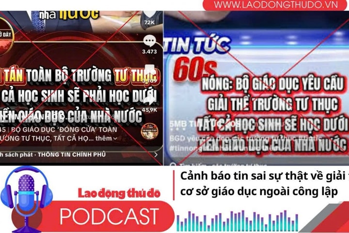Điểm những tin nổi bật tối ngày 15/10/2025: Bộ Giáo dục cảnh báo tin sai sự thật về giải thể cơ sở giáo dục ngoài công lập