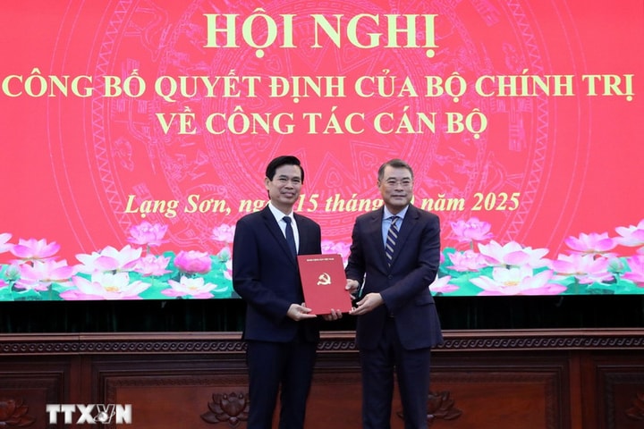 Đồng chí Hoàng Quốc Khánh được điều động giữ chức Bí thư Tỉnh ủy Lạng Sơn