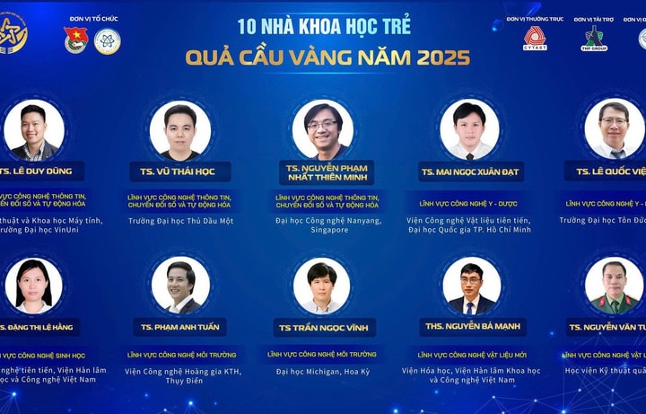 [Podcast] Tin tức ngày 15-10: Vinh danh 10 nhà khoa học trẻ nhận Giải thưởng Quả Cầu Vàng 2025