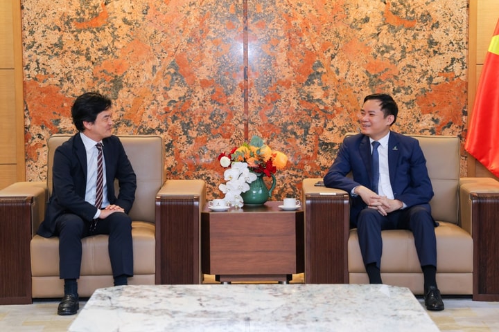 Tổng Giám đốc Petrovietnam Lê Ngọc Sơn tiếp lãnh đạo cấp cao Tập đoàn Mitsui