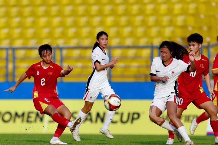 Thắng nghẹt thở Hong Kong, U17 nữ Việt Nam chính thức giành vé dự VCK U17 nữ châu Á