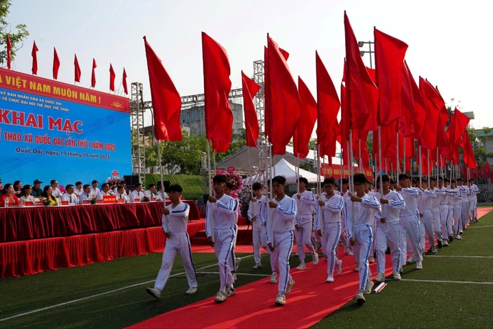 Đại hội thể dục - thể thao xã Quốc Oai lan tỏa tinh thần “Khỏe để lập nghiệp và giữ nước”