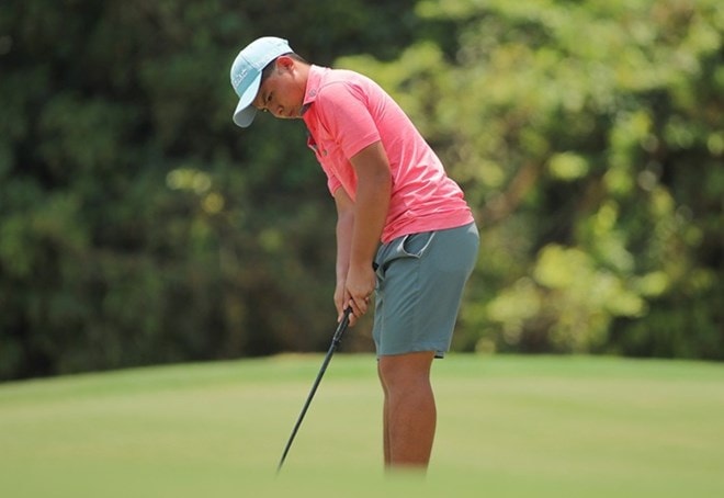 Golfer Nguyễn Tuấn Anh vươn lên hạng 154 bảng xếp hạng nghiệp dư thế giới