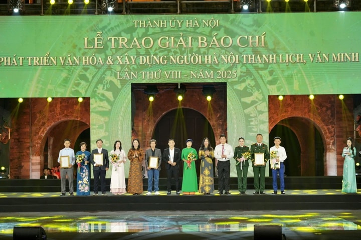 Giải Báo chí về phát triển văn hóa và xây dựng người Hà Nội thanh lịch, văn minh lần thứ VIII - năm 2025