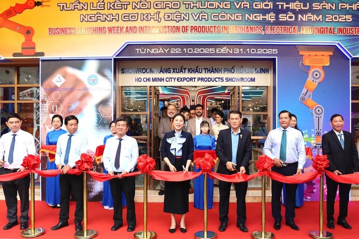 Khai mạc Tuần lễ kết nối giao thương ngành cơ khí, điện, công nghệ số