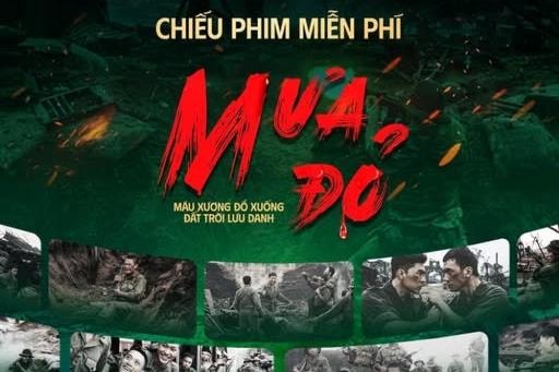Chiếu miễn phí phim “Mưa đỏ” và “Tử chiến trên không” tại Hội chợ Mùa thu 2025