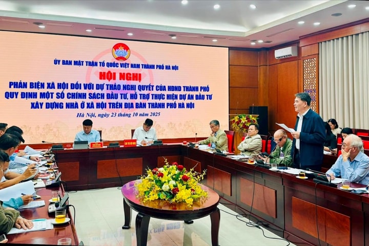 Hà Nội phản biện dự thảo nghị quyết hỗ trợ đầu tư xây dựng nhà ở xã hội