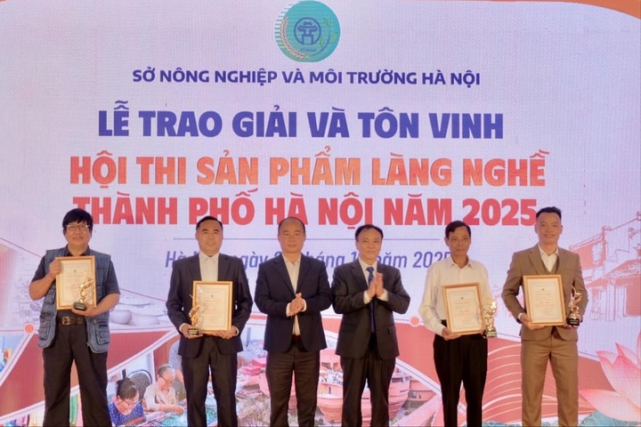 Hà Nội trao thưởng 125 tác phẩm tại Hội thi sản phẩm làng nghề thành phố