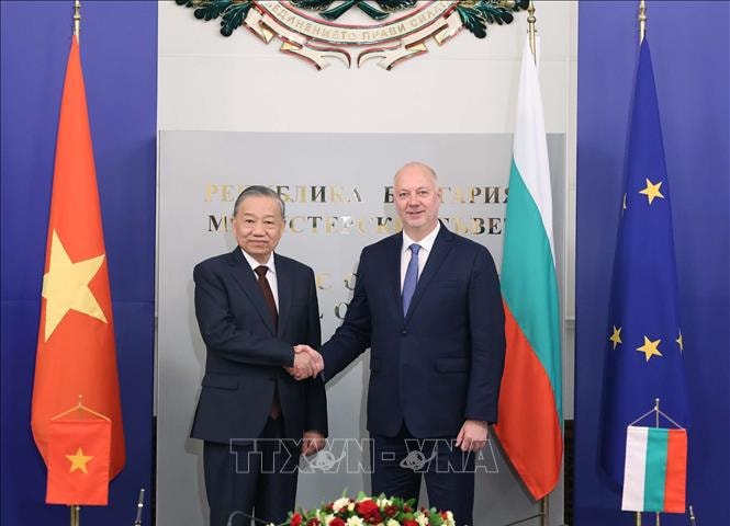 Tổng Bí thư Tô Lâm hội kiến Thủ tướng Bulgaria Rosen Zhelyazkov