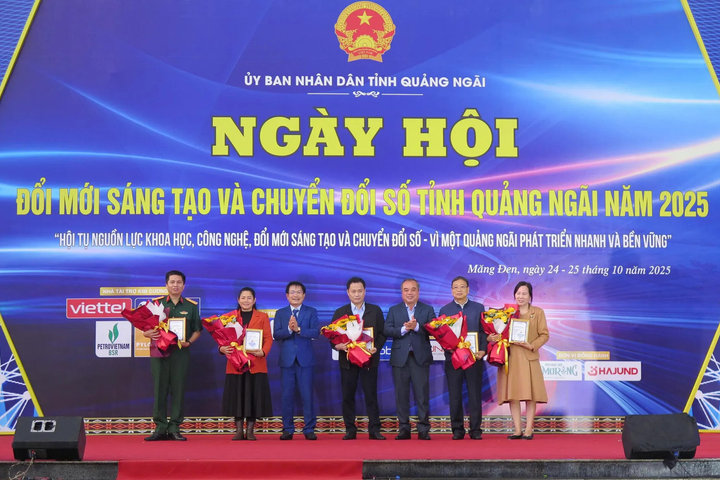 Quảng Ngãi khai mạc Ngày hội Đổi mới sáng tạo và Chuyển đổi số 2025