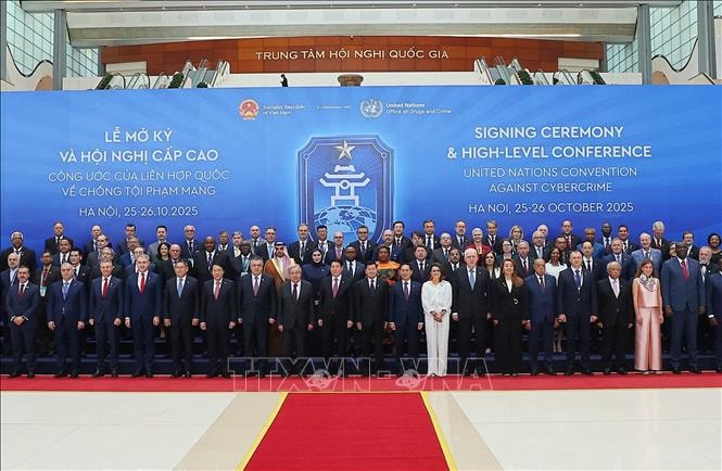 Khai mạc trọng thể Lễ mở ký Công ước của Liên hợp quốc về chống tội phạm mạng