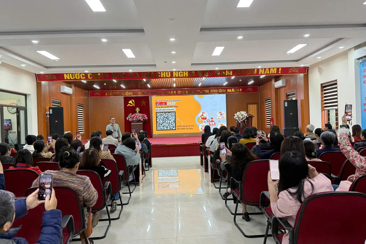 Ngày hội toàn dân học tập số phường Định Công: Lan tỏa tinh thần chuyển đổi số đến cơ sở