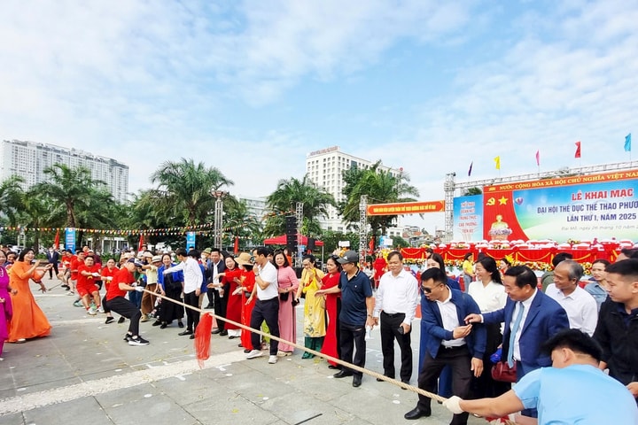 Tưng bừng ngày hội thể thao ở Đại Mỗ