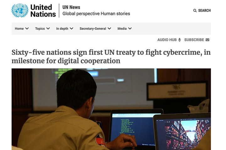 Dấu mốc hợp tác quốc tế trong an ninh mạng