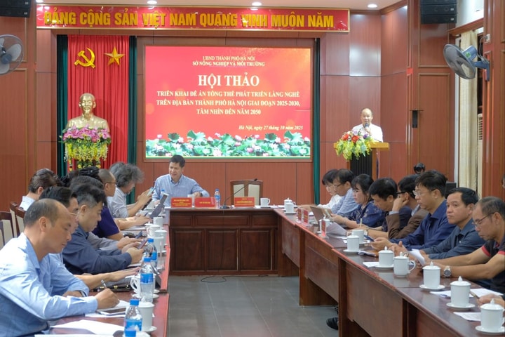 Hà Nội tập trung triển khai Đề án tổng thể phát triển làng nghề
