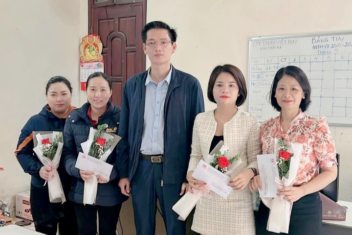 Lan tỏa tinh thần nhân văn, đoàn kết trong mái nhà Công đoàn Công ty TNHH Việt Pháp