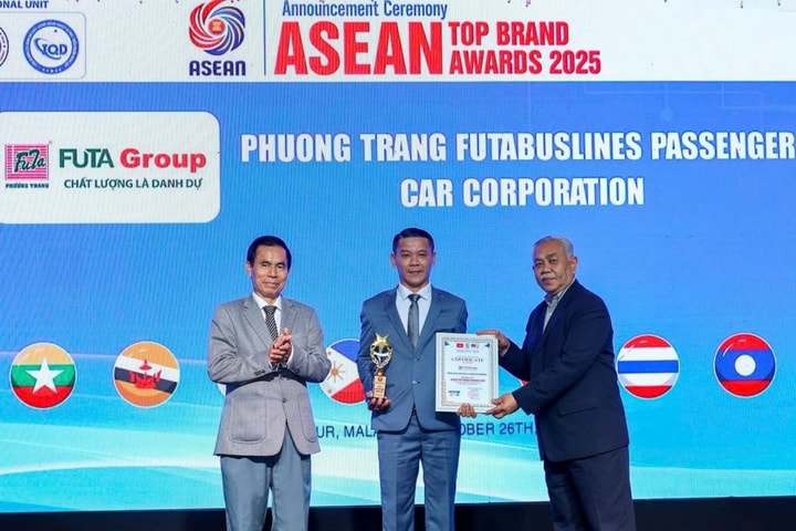Kim Long Motor nhận giải thưởng “Thương hiệu uy tín hàng đầu ASEAN”