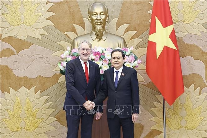 Chủ tịch Quốc hội Trần Thanh Mẫn tiếp Đoàn đại biểu Đảng Dân chủ Xã hội Đức