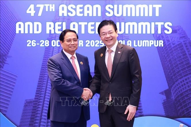 Thủ tướng Phạm Minh Chính và Thủ tướng Singapore gặp thường niên lần thứ 2