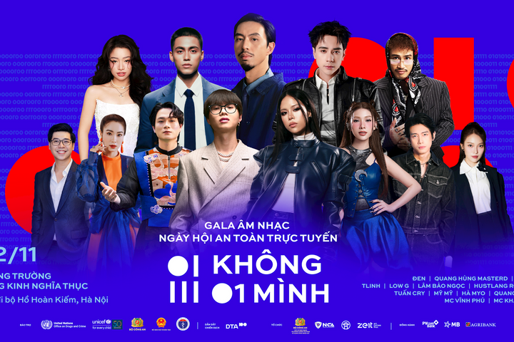 [Podcast] "Không một mình” - Ngày hội an toàn trực tuyến quy tụ dàn sao tại Hồ Gươm
