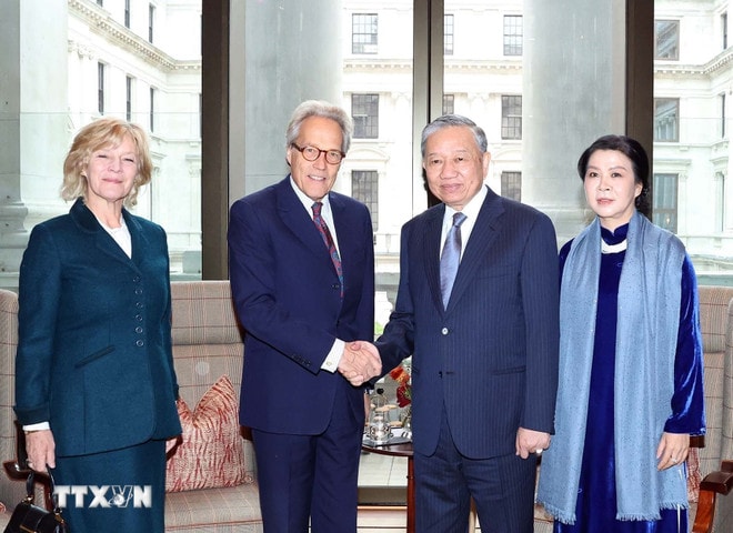 Tổng Bí thư Tô Lâm tiếp Công tước xứ Richmond, đại diện Hoàng gia Anh