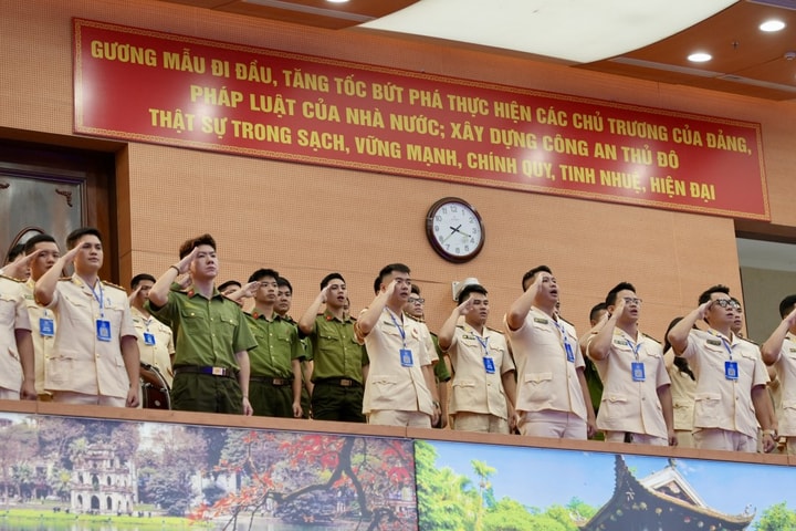 Trung tá Bùi Mạnh Hùng làm Trưởng Ban Thanh niên Công an Hà Nội