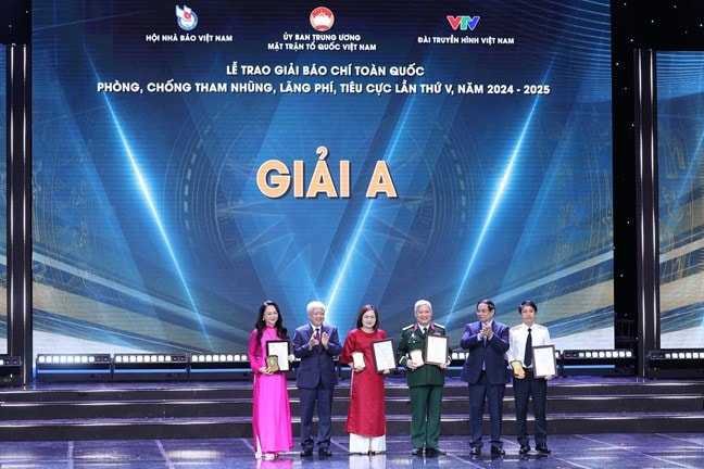Báo Hànộimới đoạt giải C Giải báo chí toàn quốc phòng, chống tham nhũng, lãng phí, tiêu cực lần thứ V