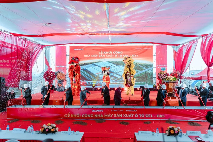 Hưng Yên: Tập đoàn Geleximco khởi công nhà máy sản xuất ô tô vốn đầu tư 319 triệu USD