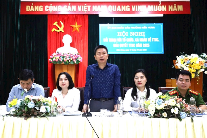 Phường Kiến Hưng nâng cao chất lượng phục vụ trong giải quyết thủ tục hành chính