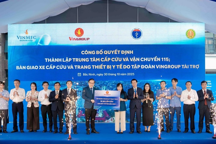 Bắc Ninh: Vingroup hỗ trợ xây dựng hệ thống cấp cứu ngoại viện chuẩn quốc tế - mỗi cuộc gọi 115 là một cơ hội sống