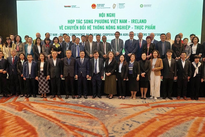 Việt Nam và Ireland tăng cường hợp tác chuyển đổi hệ thống nông nghiệp