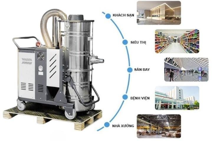 Top 3 thương hiệu máy hút bụi công nghiệp 100L giá tốt, hiệu suất cao
