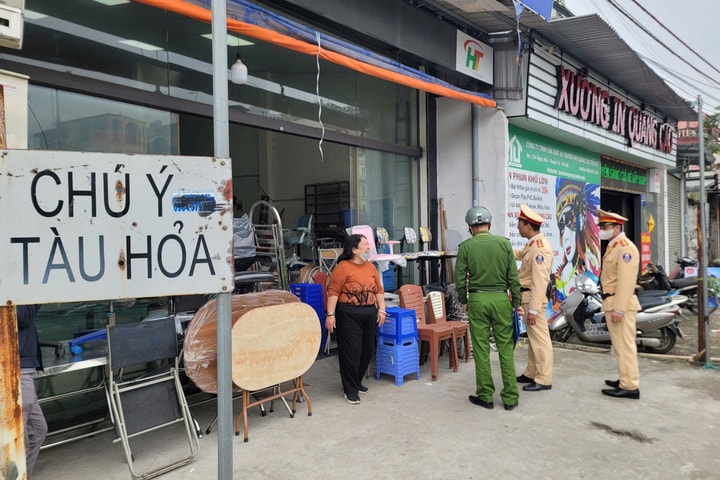 Xã Đại Thanh: Xử phạt 9 trường hợp vi phạm hành lang an toàn đường sắt