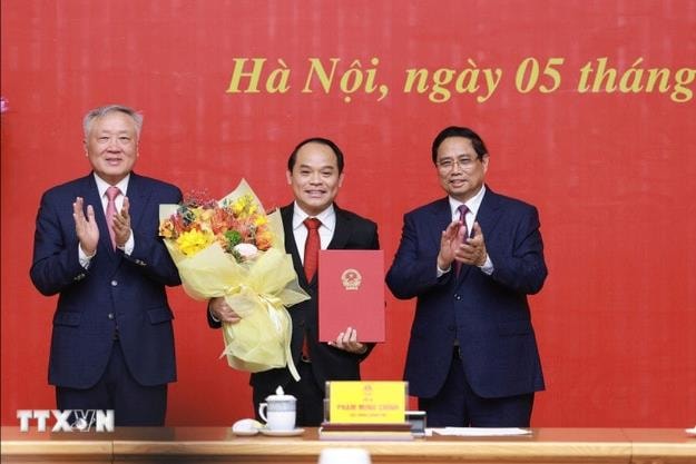 Trao Quyết định bổ nhiệm Phó Tổng Thanh tra Thường trực Thanh tra Chính phủ