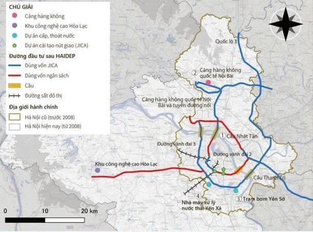 Tiếp tục kế thừa, phát triển nhiều kết quả từ HAIDEP trong phát triển đô thị Hà Nội