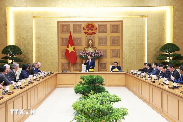 Thủ tướng: Việt Nam cam kết tạo điều kiện tốt nhất để doanh nghiệp bán dẫn đầu tư hiệu quả