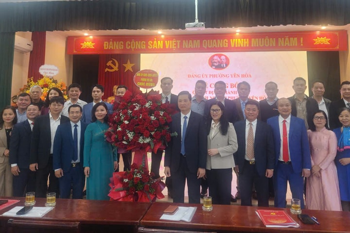 Ra mắt Đảng bộ Doanh nghiệp phường Yên Hòa