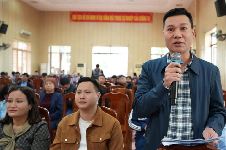 Nhân dân xã An Khánh đề nghị giải quyết vấn đề giao đất dịch vụ