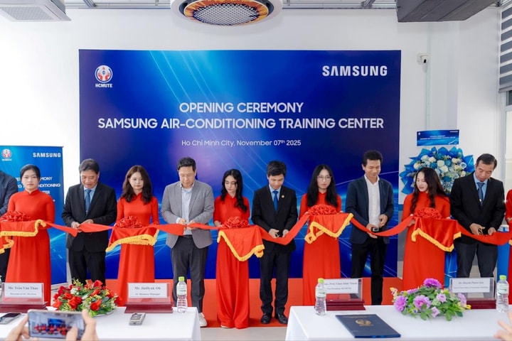 Samsung phát triển nhân lực ngành điều hòa không khí tại Việt Nam